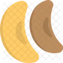 Fruit Slices Apricot Icon