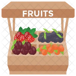 Fruit Stall  Icon