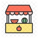 Fruit Stand Healthy Diet Nutrition Icon