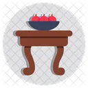 Fruit Table Desk Tabletop Icon