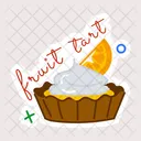 Fruit Tart Tartlet Cream Tart アイコン