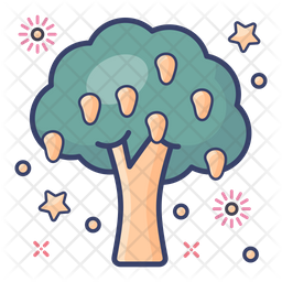 Download Free Fruit Tree Icon Of Colored Outline Style Available In Svg Png Eps Ai Icon Fonts