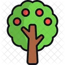 Fruit Tree Garden Farming Icon