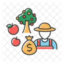 Fruit trees cultivation  Icon