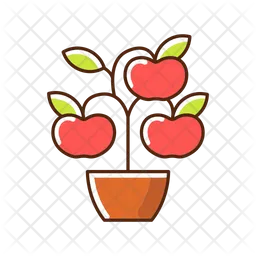Fruit trees shrubs  Icon