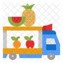 과일 트럭  아이콘