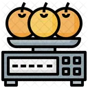 Fruit Weight Weigh Scale Weighing Scale Icon