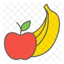 Fruits Fruit Apple Banana Product Supermarket Department Icon