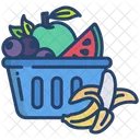 Fruits Healthy Fruit Watermelon Icon