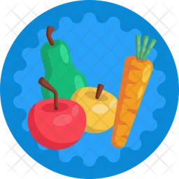 Fruits and vegetables  Icon