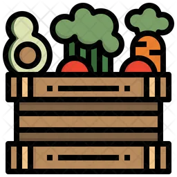 Fruits And Vegetables  Icon