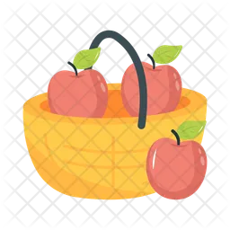 Fruits Bucket  Icon