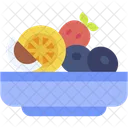 Fruits Bowl Food Icon