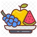 Fruits Salad Healthy Food Icon