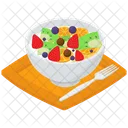 Fruits Salad Bowl  Icon