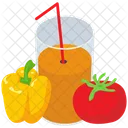 Fruits Vegetable Juice  Icon