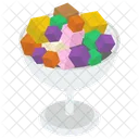 Fruity Ice Cream Ice Cream Scoops Ice Cream Icon