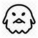 Fruncir el ceño  Icono