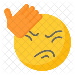 Frustrated Emoji Icon