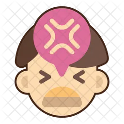 Frustrated Emoji Icon