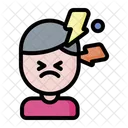 Frustrated Concern Mood Icon