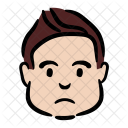 Frustrated Boy Icon Of Colored Outline Style Available In Svg Png Eps Ai Icon Fonts