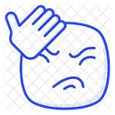 Frustrated Facepalm Frustration Icono