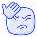 Frustrated Facepalm Frustration Icono
