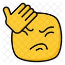 Frustrated Facepalm Frustration Icono