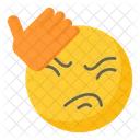 Frustrated Facepalm Frustration Icono