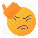 Frustrated Facepalm Frustration Icono