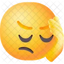 Frustrated Man Stress Icon