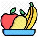 Fruta Mango Manzana Icono