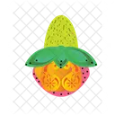 Fruta Vegetariana Delicioso Icon