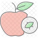 Fruta Com Marca Organica Fruta Organico Icon