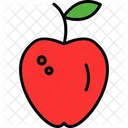 Fruta de manzana  Icono