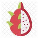 Fruta Del Dragon Pitaya Ilustracion De Fruta Icono