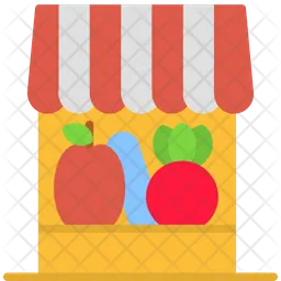 Tienda de frutas  Icono