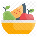 Frutero Fruta Cuenco Icono