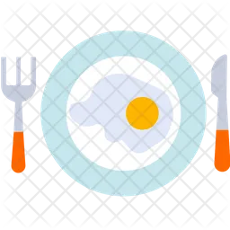 Fry Egg  Icon
