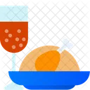 Fry Egg Dish  Icon