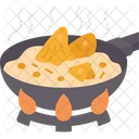 Frying Deep Oil Icon