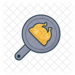 Frying Chicken  Icon