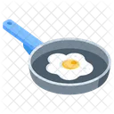 Frying Egg Frying Pan Cooking Icon
