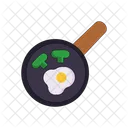 Frying Pan Food Bakery Icon