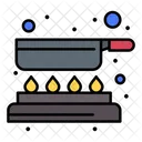 Frying Pan Gas Oven Oven Icon