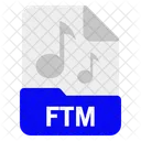 Ftm File Format Icon
