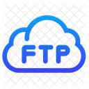 Ftp File Cloud Icon