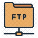 Ftp File Transfer Protocol Server Icon