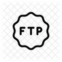 Ftp Badge  Icon